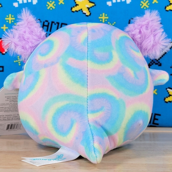 Squishmallow Vivie the Axolotl 5" UltraSoft Stuffed Sealife Squad Toy Plush NWT - Picture 4 of 12